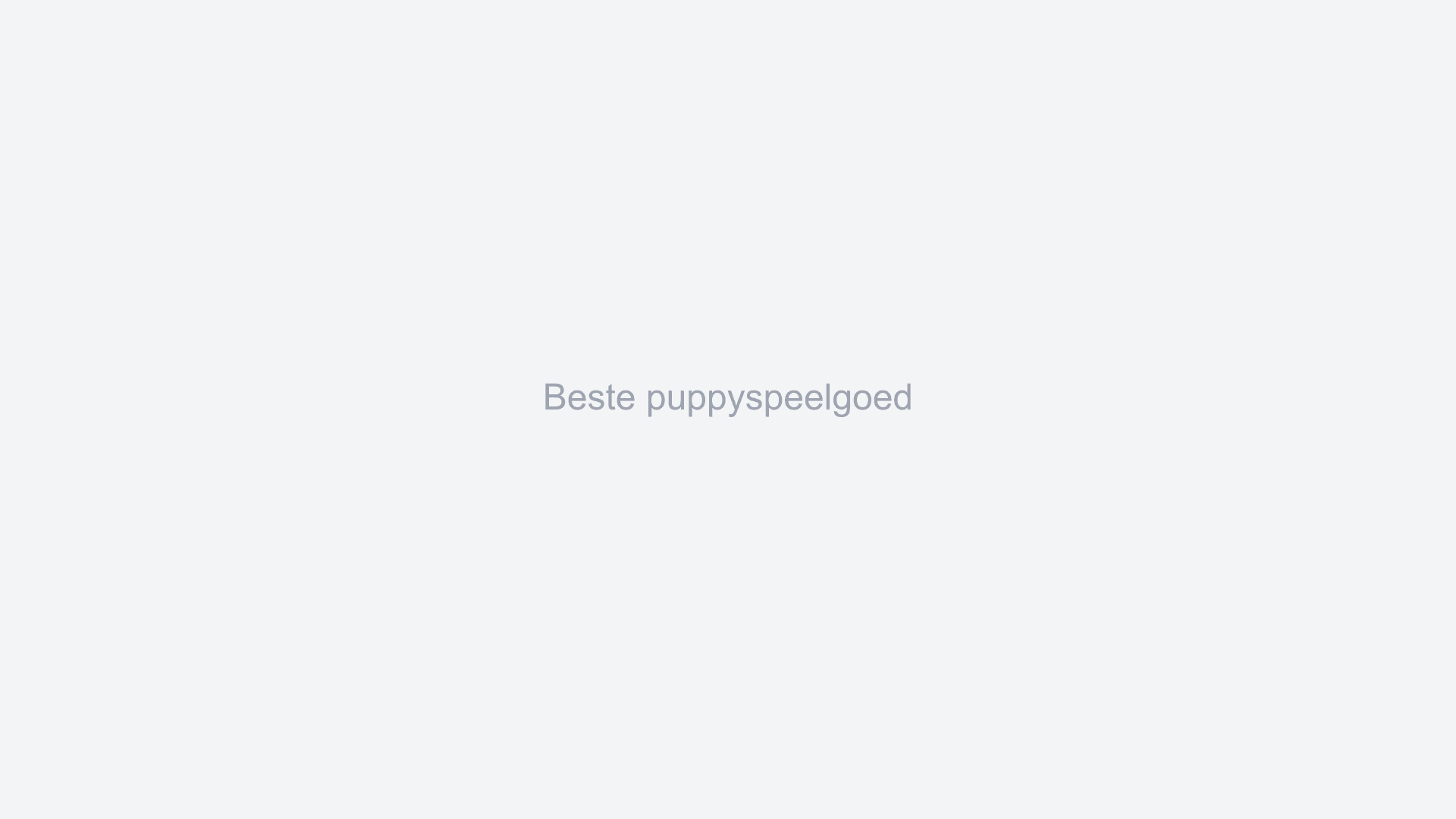Beste Puppyspeelgoeden 2025 - Complete Koopgids & Top 10